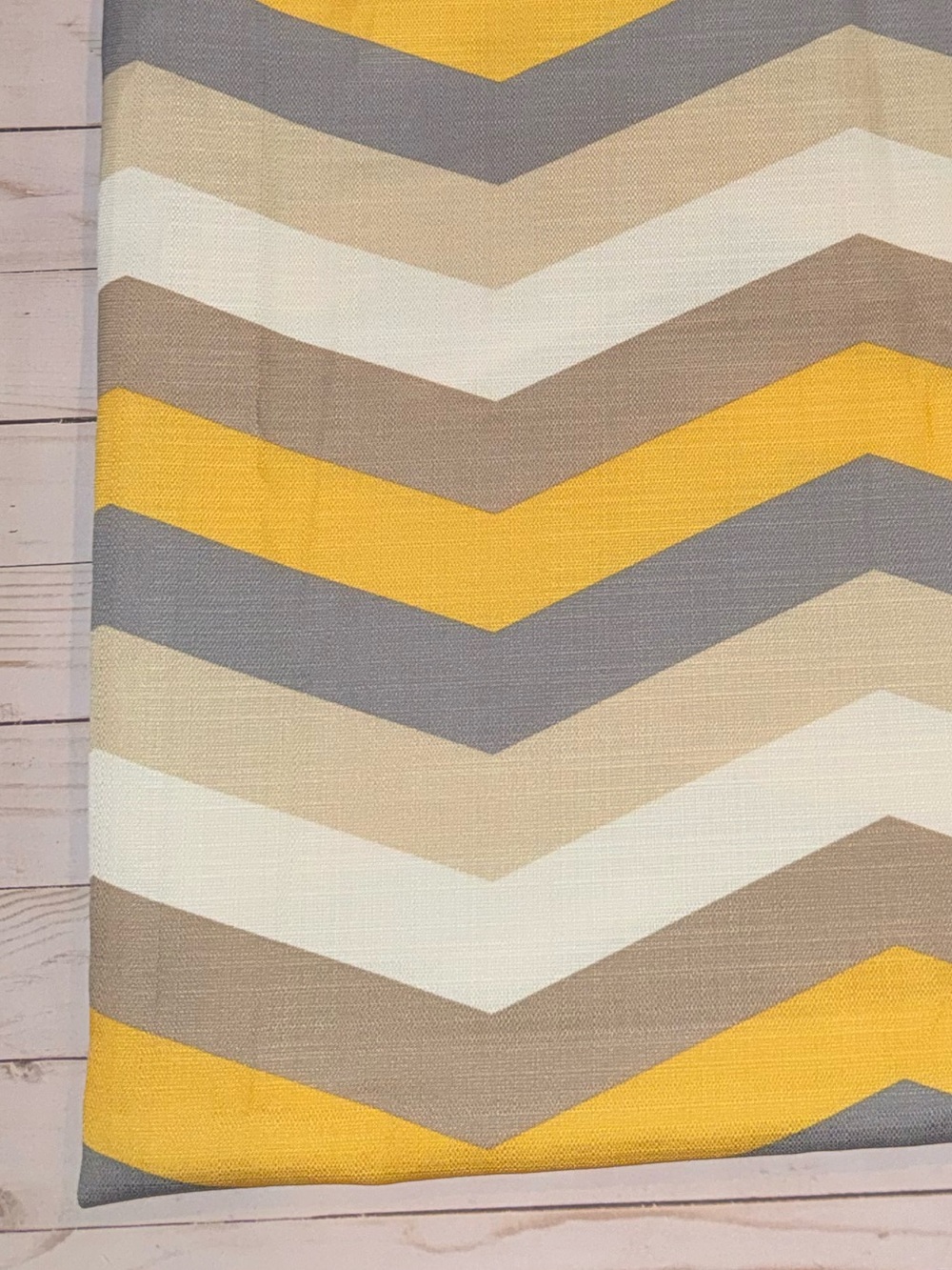 Chevron curtain panel NWOT